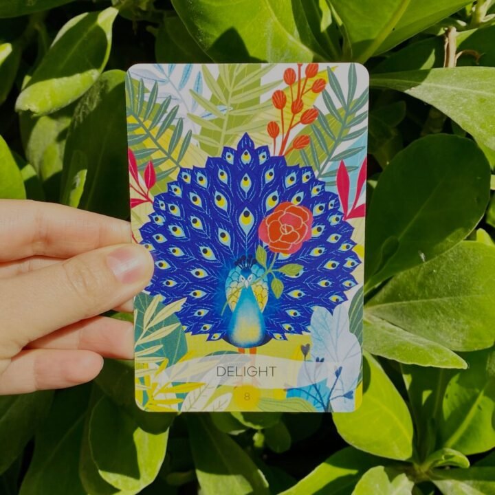 Paradise Oracle Deck - Delight card